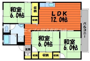 ハウスフォレスト　Ｅ棟の物件間取画像